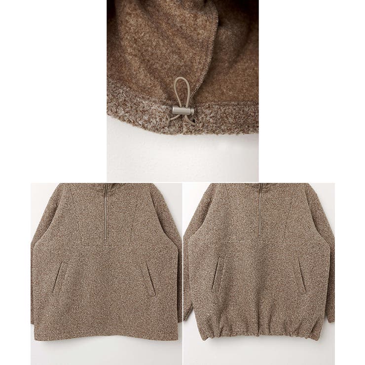 ANAME ハーフジップ Half Zip-Up Sweat | nanamica(ナナミカ) / トップス スウェット