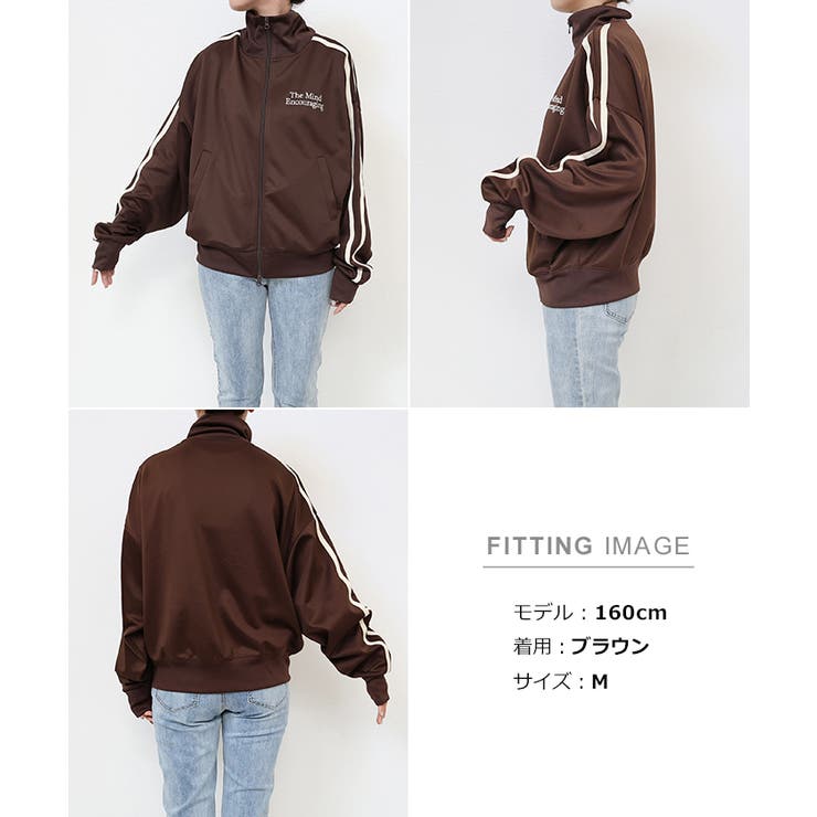 ジャージ トラック ジャケット | andme | 詳細画像17 