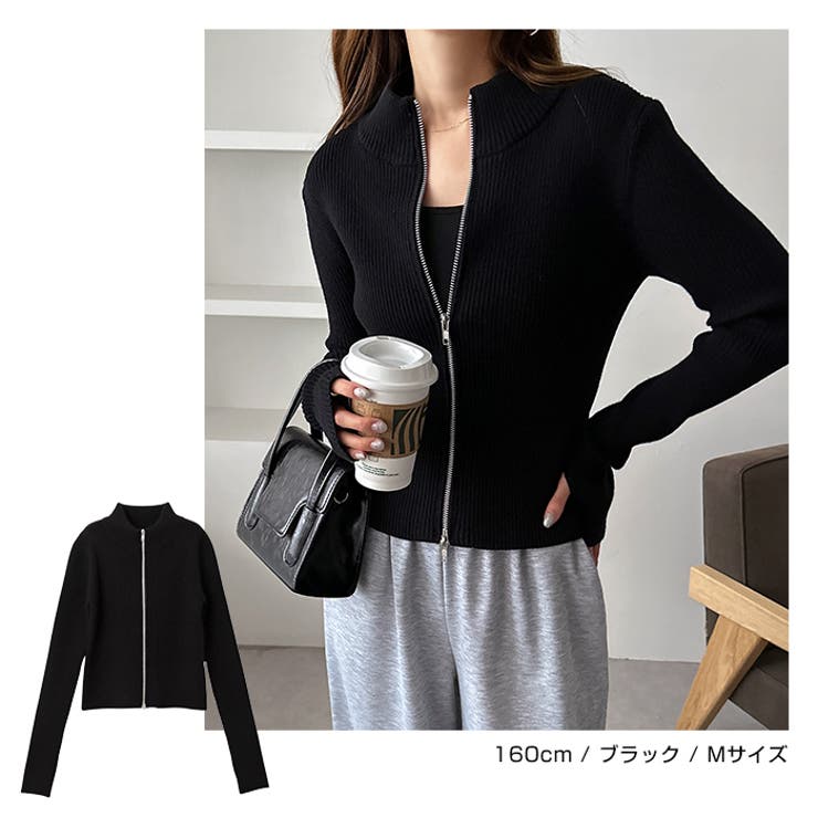 吸湿 発熱 ダブルジップ | andme | 詳細画像12 