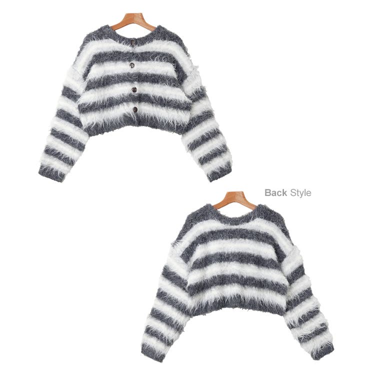 モヘアライク 2way マルチボーダー | andme | 詳細画像15 