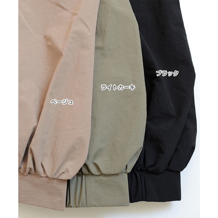 ヘビーナイロン スタンドカラー マウンテンパーカー[品番：AZ000004563