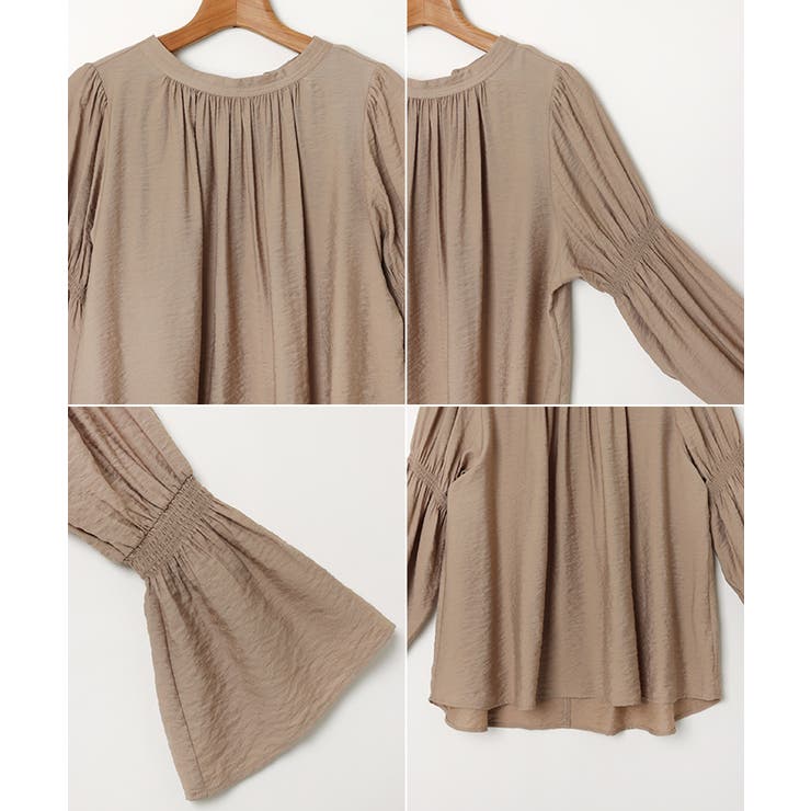 バックリボン キャンディスリーブ 長袖 | andme | 詳細画像15 