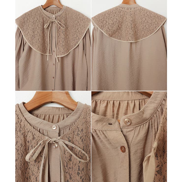 レース 付け襟 2way | andme | 詳細画像15 