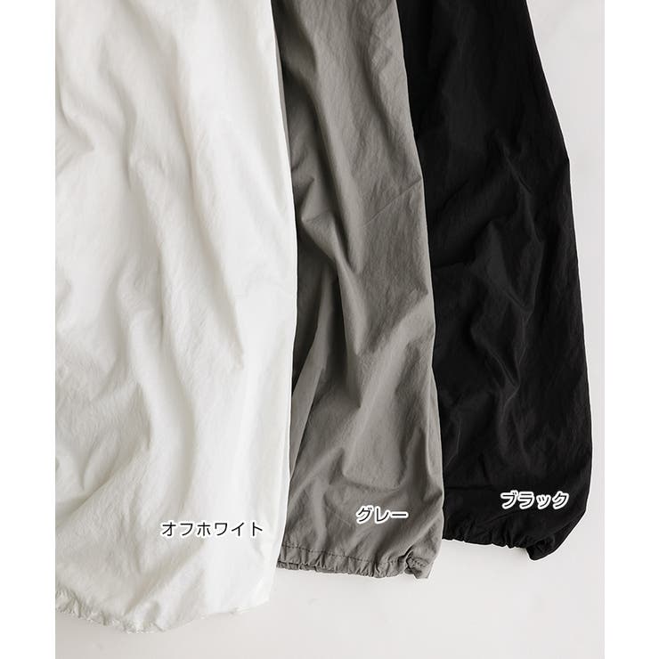 ナイロンタフタ バルーン ロング | andme | 詳細画像3 