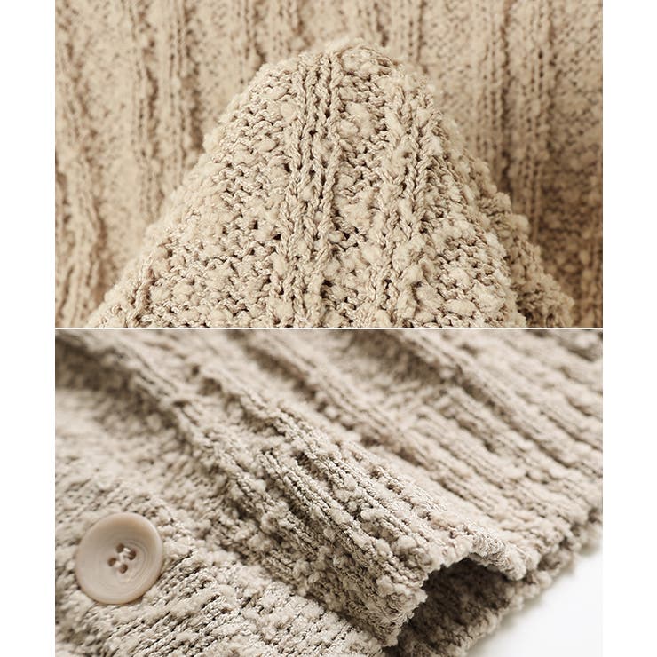 スラブヤーン ショート丈 ニット | andme | 詳細画像16 