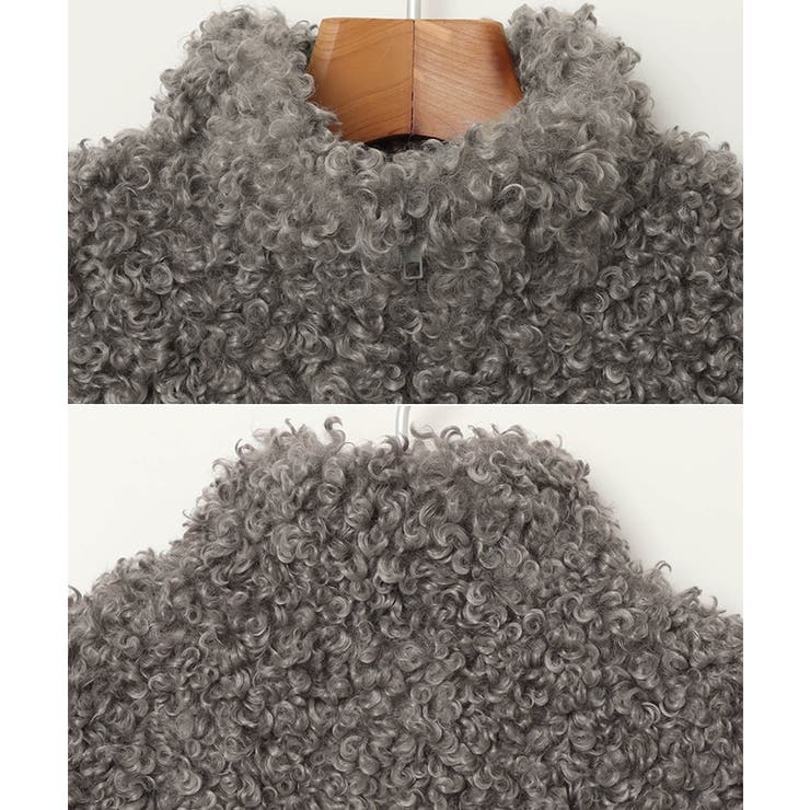 ショート丈 シープ ファー | andme | 詳細画像10 