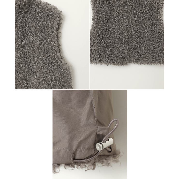 ショート丈 シープ ファー | andme | 詳細画像11 