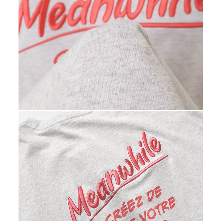 プリント ロゴ 刺繍入り | andme | 詳細画像17 