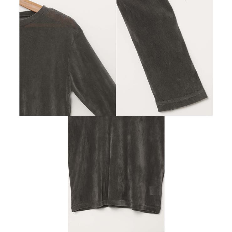 ベロア チュール 長袖 | andme | 詳細画像15 