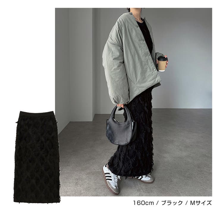 カットフリンジ ニット タイト | andme | 詳細画像13 