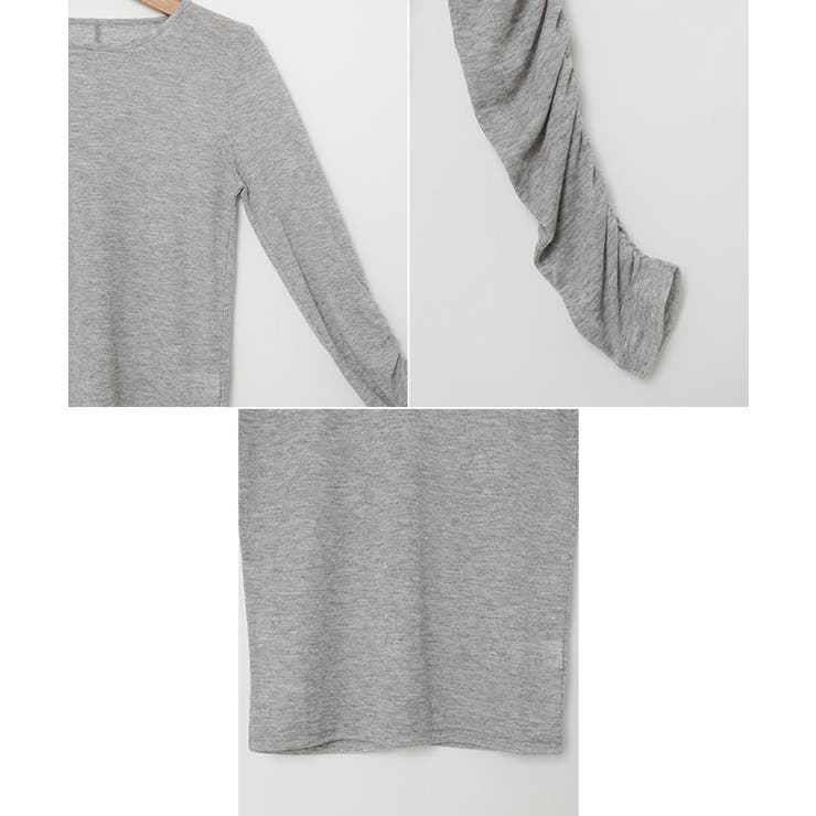 シャーリング シアー リブ | andme | 詳細画像15 