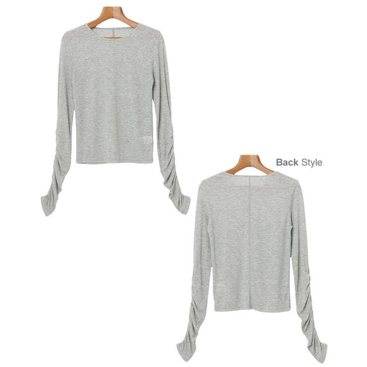 シャーリング シアー リブ | andme | 詳細画像17 