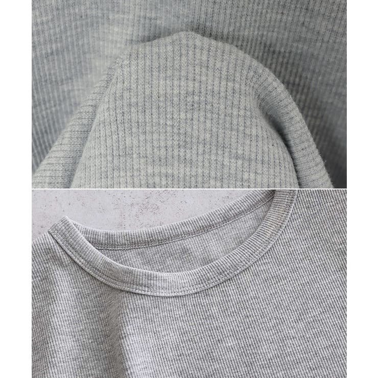 長袖 Tシャツ ショート丈 | andme | 詳細画像18 