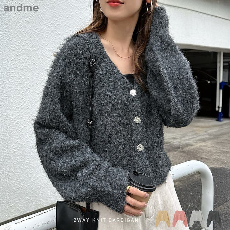 金ボタン 2way ショート[品番：AZ000004803]｜andme（アンドミー）のレディースファッション通販｜SHOPLIST（ショップリスト）