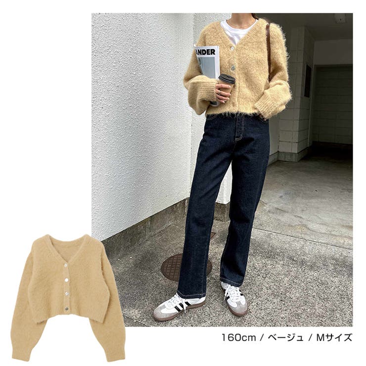 金ボタン 2way ショート | andme | 詳細画像9 