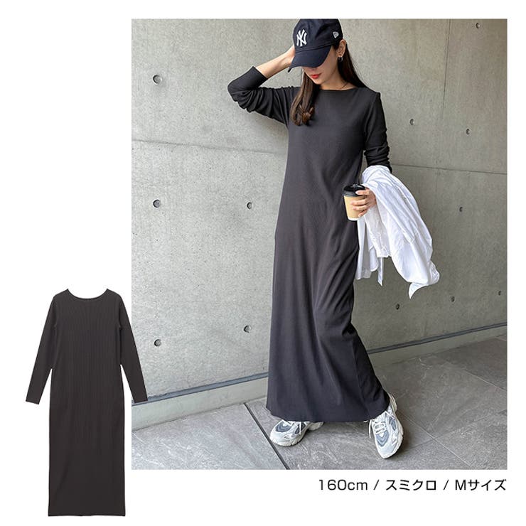 セルフカット リブ ボートネック | andme | 詳細画像10 