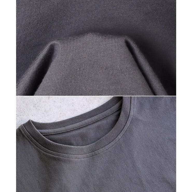 ショート丈 コットン 半袖 | andme | 詳細画像15 