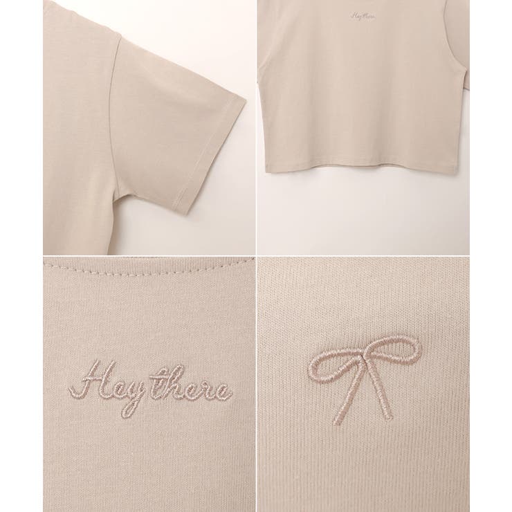 ワンポイント エンブロイダリー ミニ | andme | 詳細画像18 