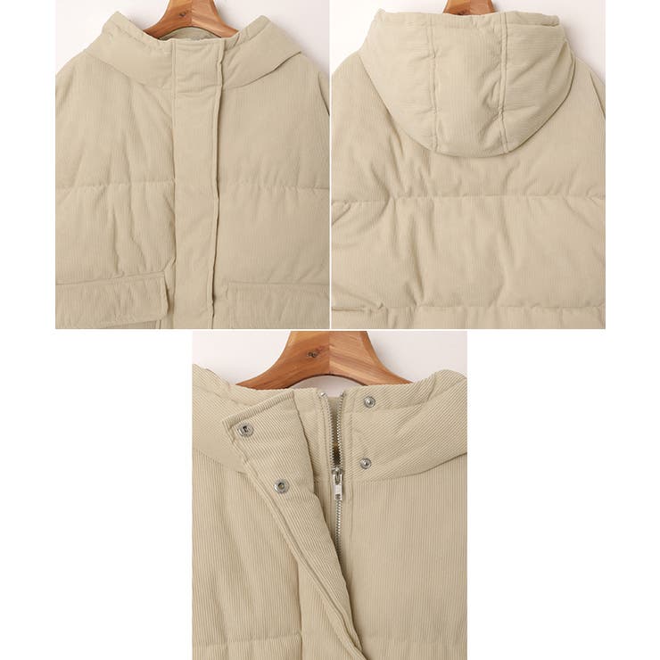 中綿 ダウン 細コーデュロイ | andme | 詳細画像15