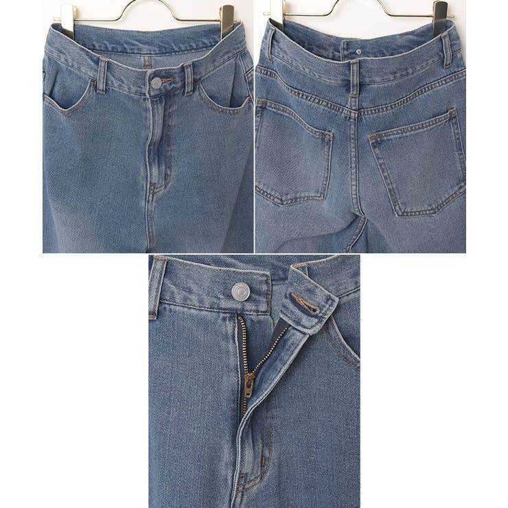 セミフレア デニム パンツ | andme | 詳細画像13 