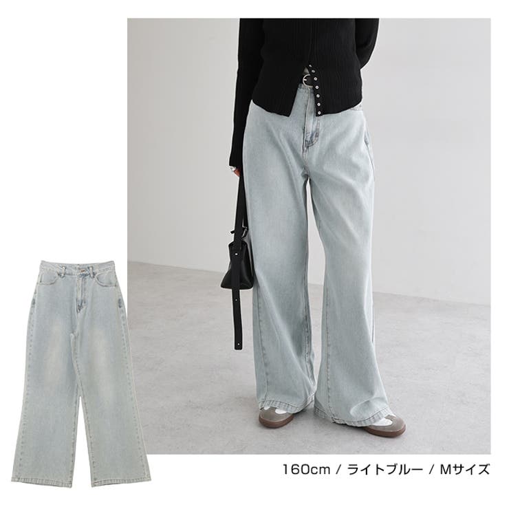 セミフレア デニム パンツ | andme | 詳細画像6 