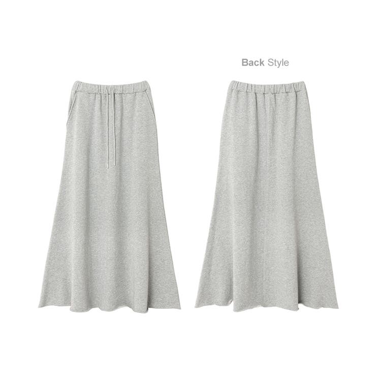 スウェット ロング フレア | andme | 詳細画像15 