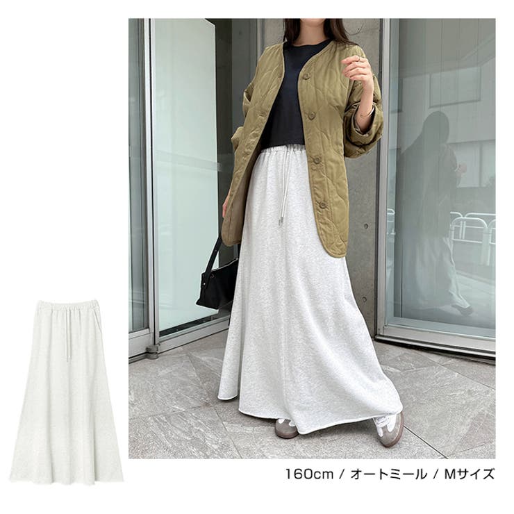 スウェット ロング フレア | andme | 詳細画像7 