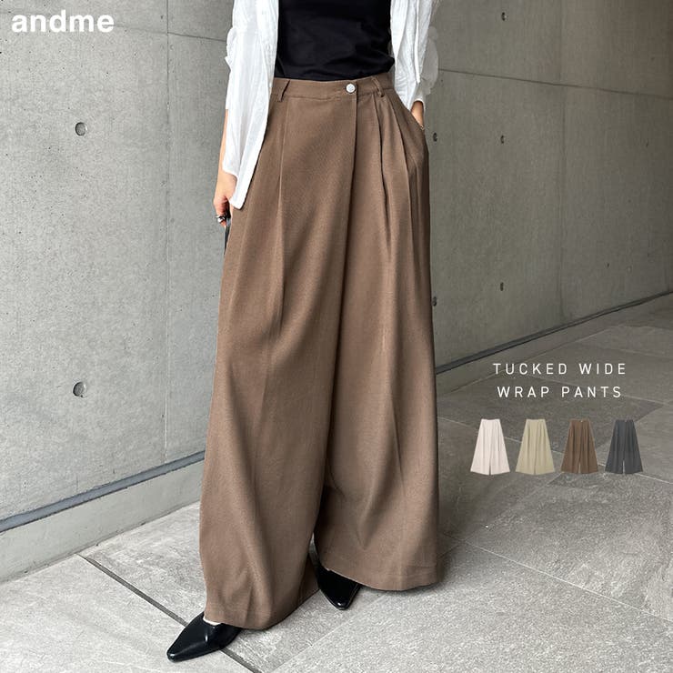 タック ワイド ラップ | andme | 詳細画像1 
