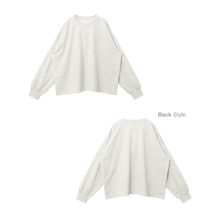 オーバーサイズ 長袖 スウェット | andme | 詳細画像16 