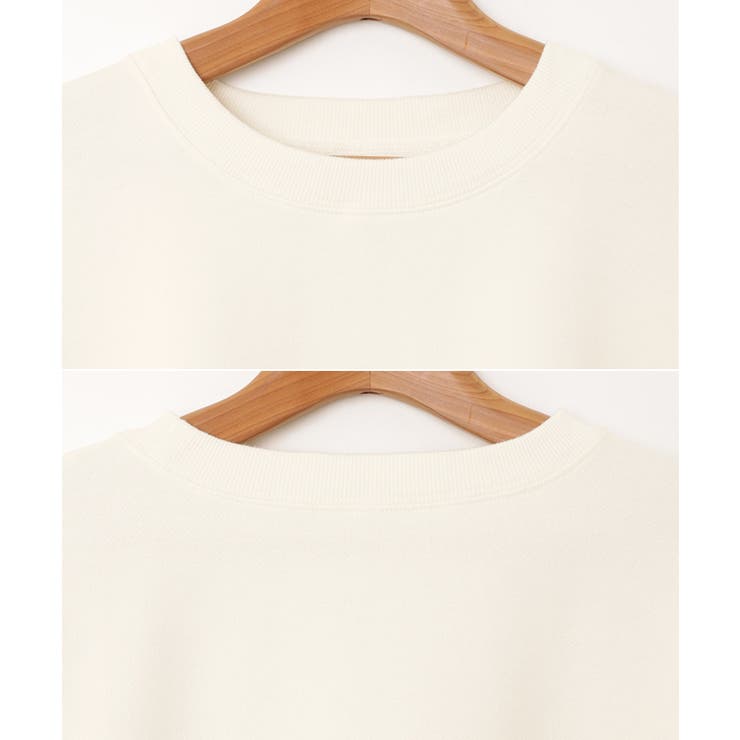 裏起毛 ショート丈 スウェット | andme | 詳細画像16 