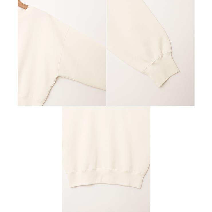 裏起毛 ショート丈 スウェット | andme | 詳細画像17 