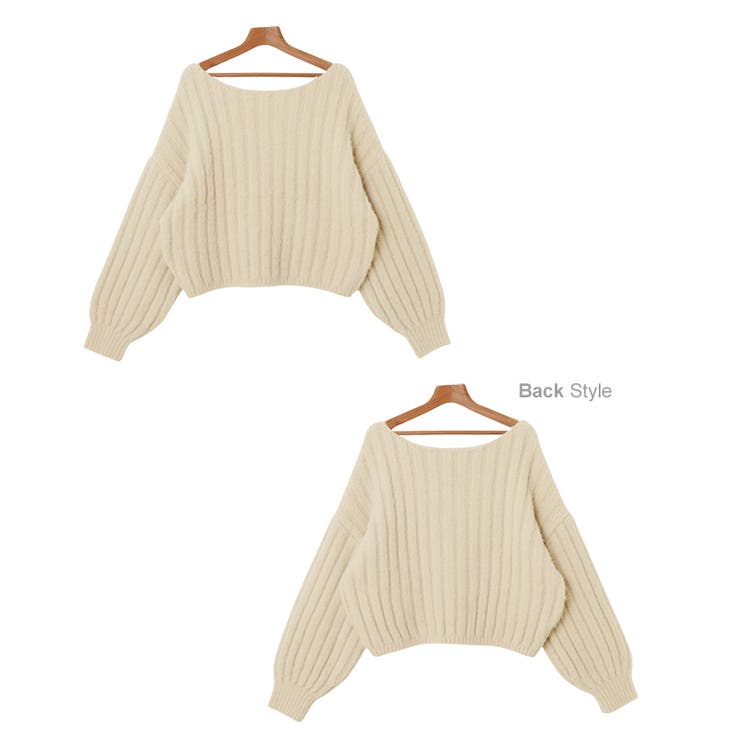 マシュマロタッチ 長袖 リブ | andme | 詳細画像17 