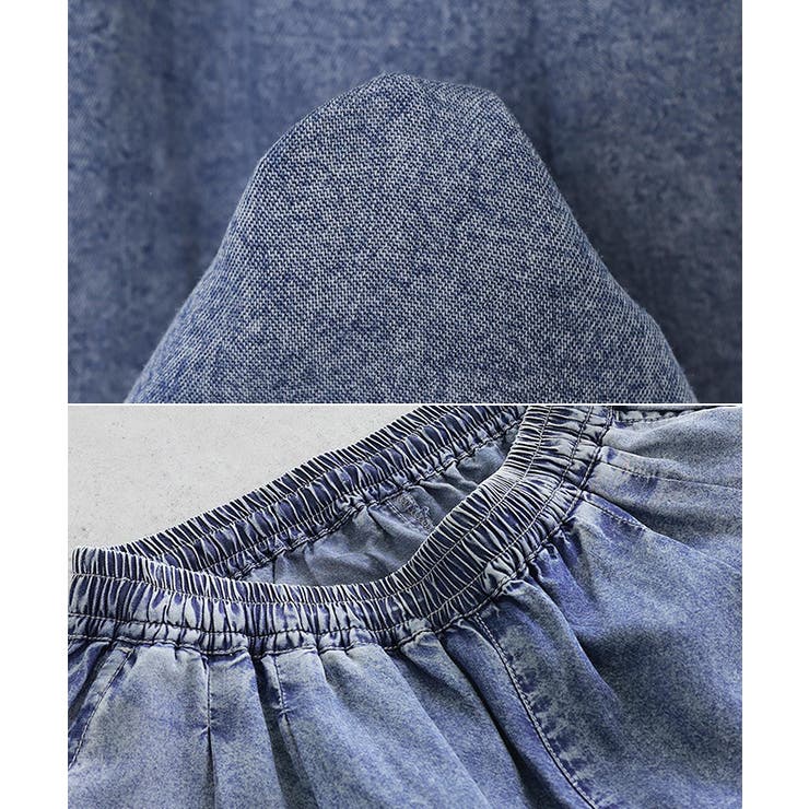 テンセル デニム イージー | andme | 詳細画像14 