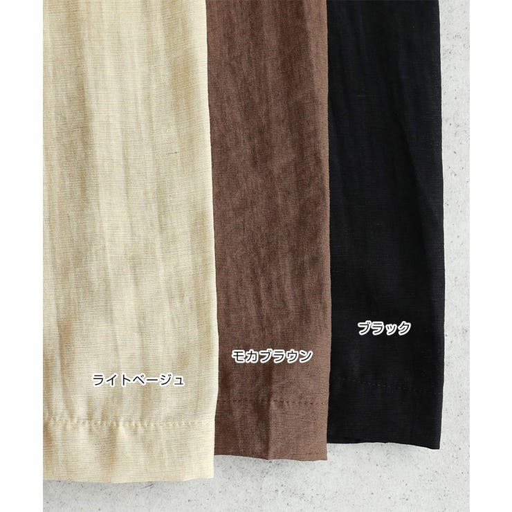 リネンブレンド テーラード シアー | andme | 詳細画像3 