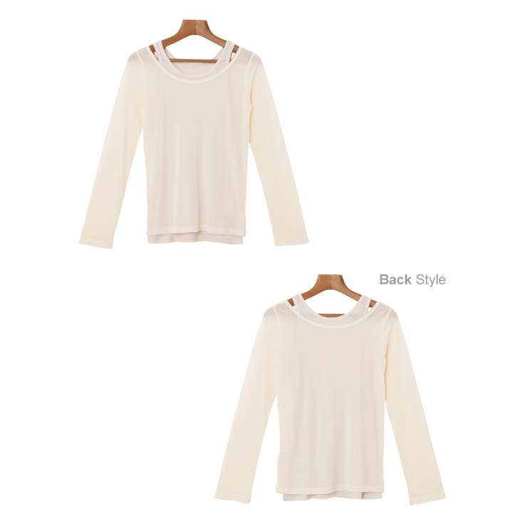 シアー タンクトップ ＆ | andme | 詳細画像18 