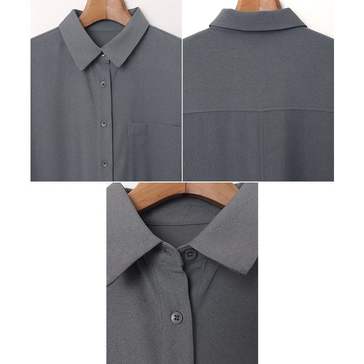 長袖 シャツ オールインワン | andme | 詳細画像13 