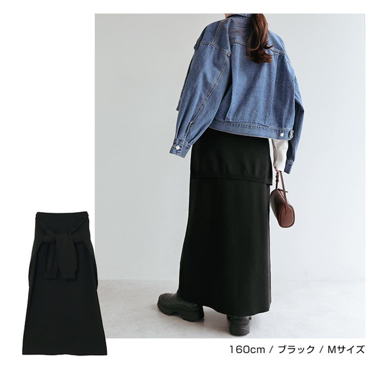 フェイク レイヤード ニット | andme | 詳細画像12 