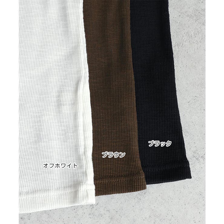 ヘンリーネック シアー タンクトップ | andme | 詳細画像3 