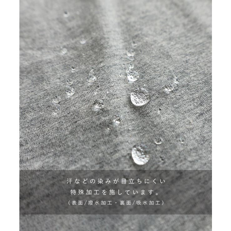 汗染み防止 ビッグロゴ プリント | andme | 詳細画像22 
