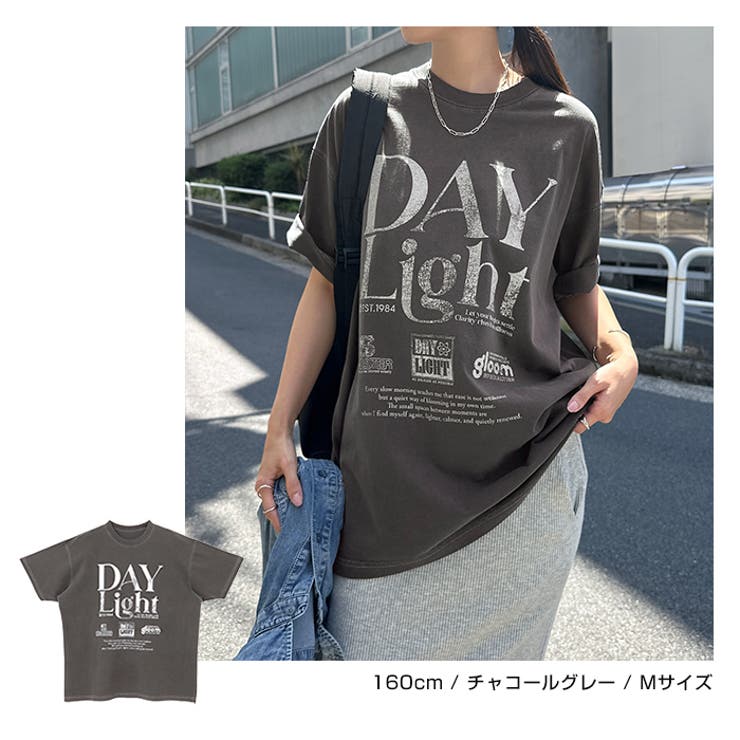 ビッグロゴ プリント 半袖 | andme | 詳細画像13 