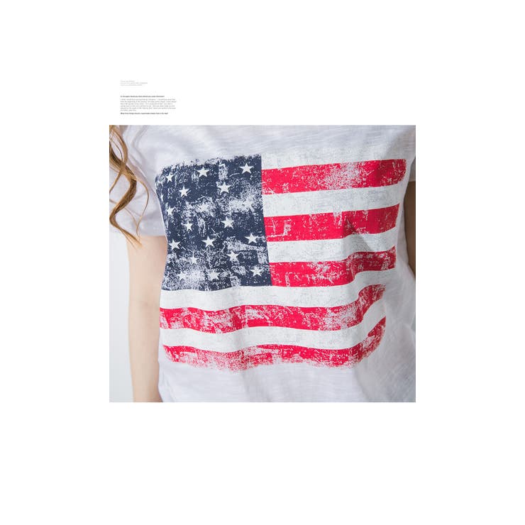 かすれ星条旗プリント スラブ織り アメリカ国旗プリント てろ素材 半袖tシャツ 品番 Az And Me アンドミー のレディースファッション通販 Shoplist ショップリスト かすれ星条旗プリント スラブ織り アメリカ国旗プリント てろ素材 半袖tシャツ 品番 Az And Me アンドミー のレディースファッション通販 Shoplist ショップリスト