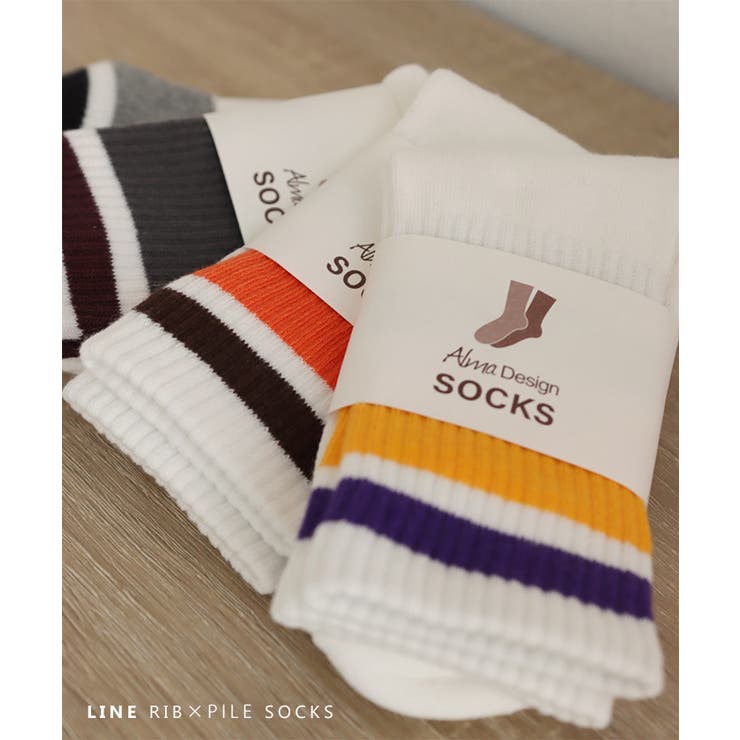ライン入り 底パイル リブ | andme | 詳細画像4 