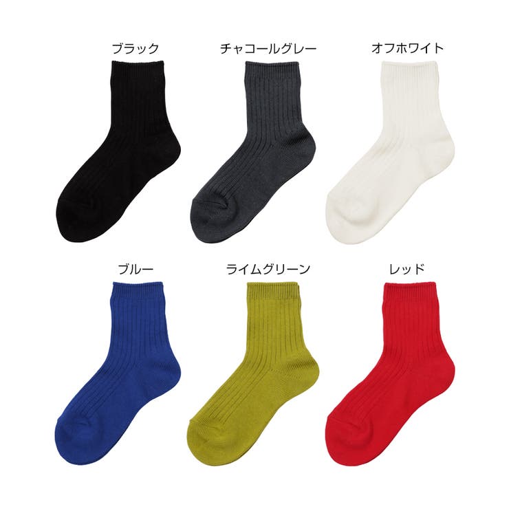 綿混 リブ ソックス | andme | 詳細画像2 