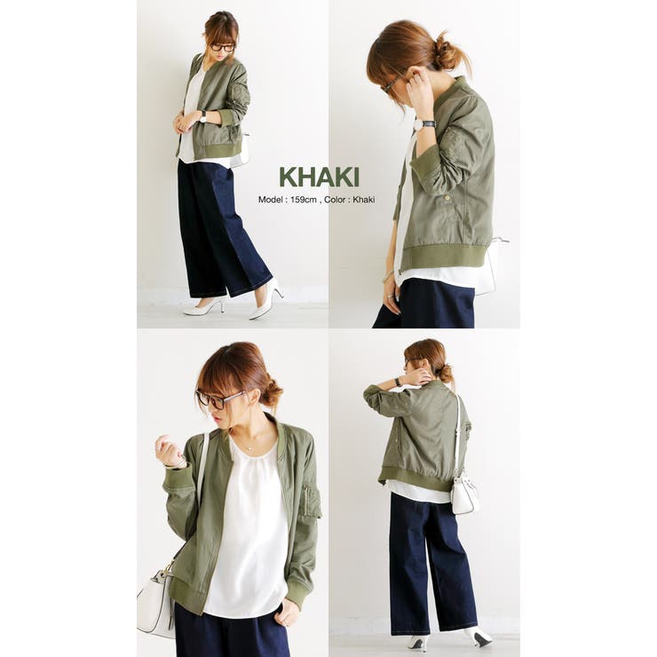 2016春夏新作♪MA 1 レディース[品番：AZ000001755]｜andme