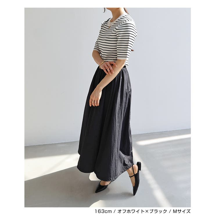 ドッキング ワンピース レディース | andme | 詳細画像10 