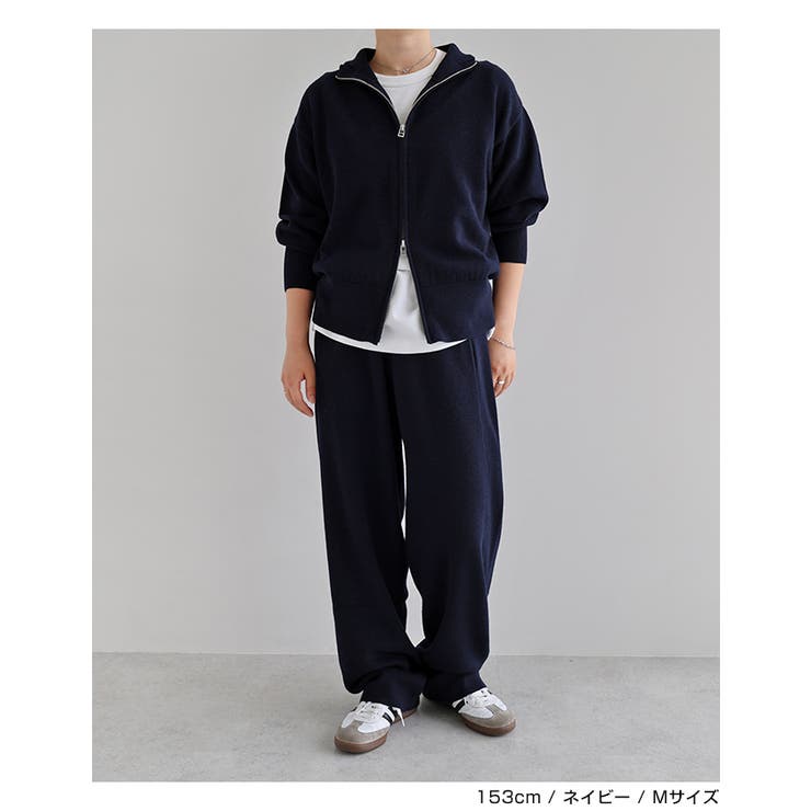定番 総針 ウール ニット[品番：AZ000004797]｜andme（アンドミー）の トップス