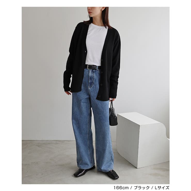 天竺 ウール Vネック | andme | 詳細画像14 