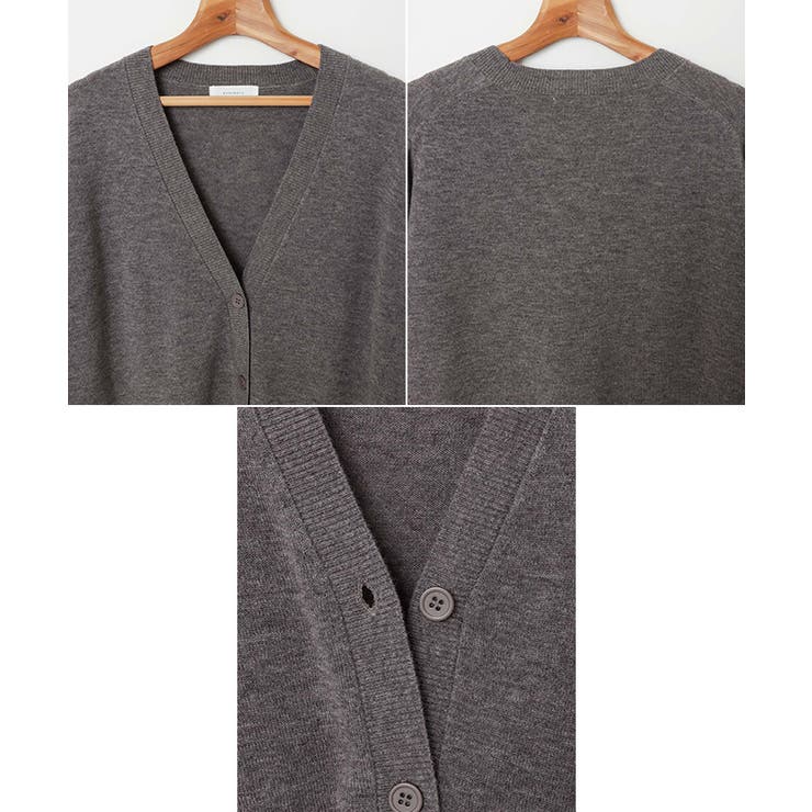 天竺 ウール Vネック | andme | 詳細画像15 