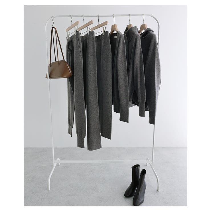 天竺 ウール Vネック | andme | 詳細画像6 