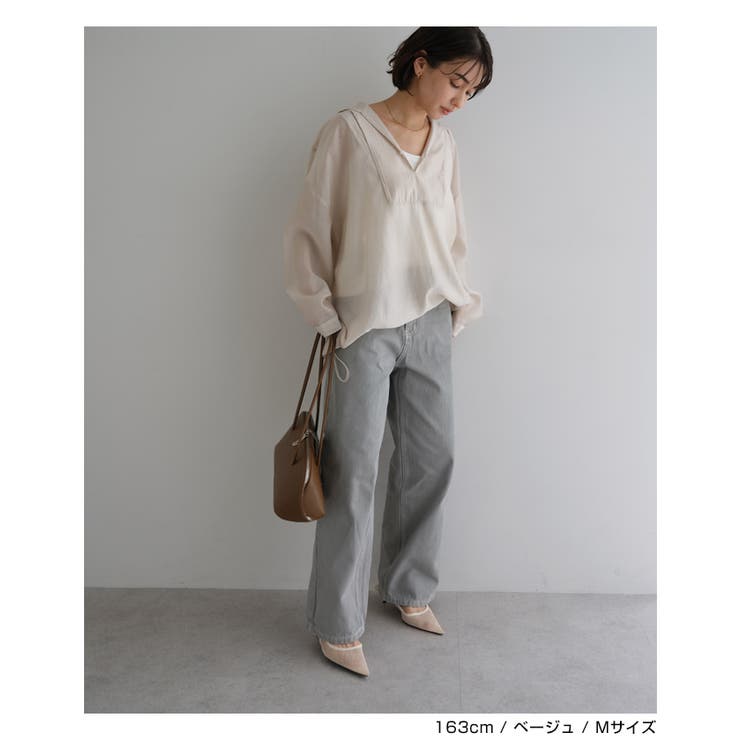 evernavy エバーネイビー シアー | andme | 詳細画像12 